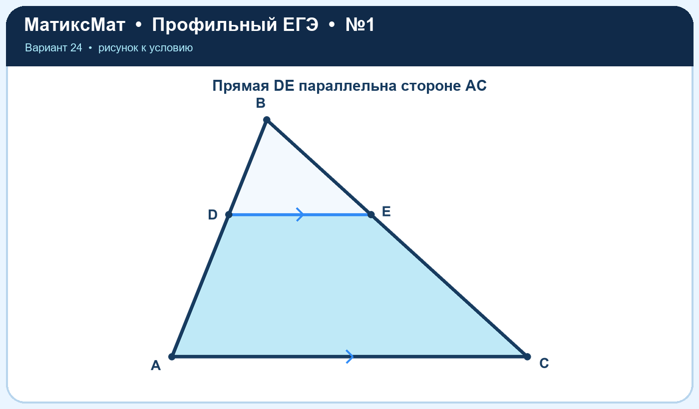 Рисунок к задаче 24, ЕГЭ задание 1