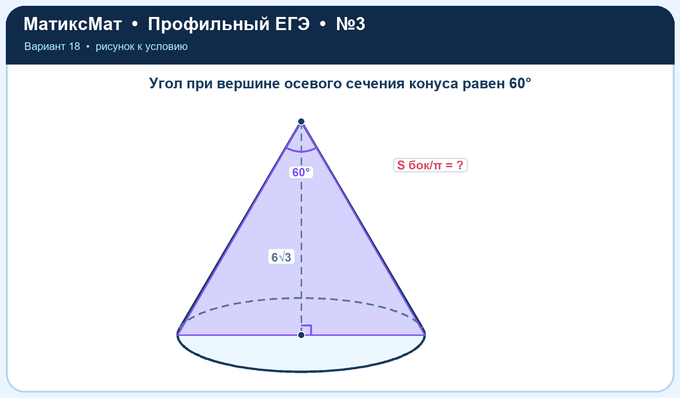 Рисунок к задаче 18, ЕГЭ задание 3