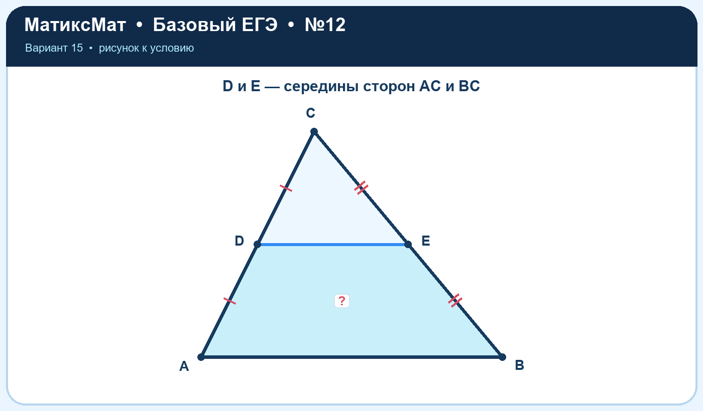 Рисунок к задаче 15, ЕГЭ БАЗА задание 12
