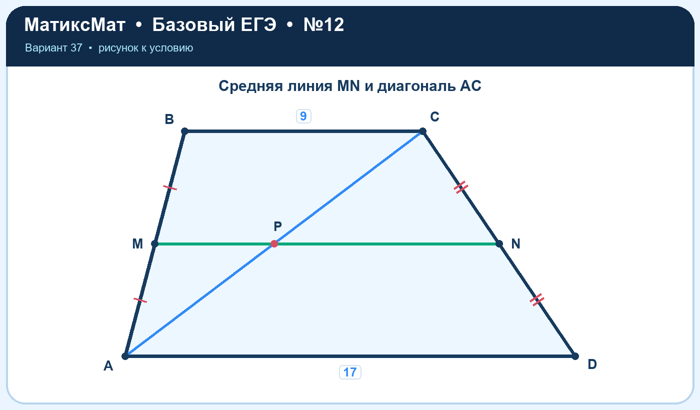 Рисунок к задаче 37, ЕГЭ БАЗА задание 12