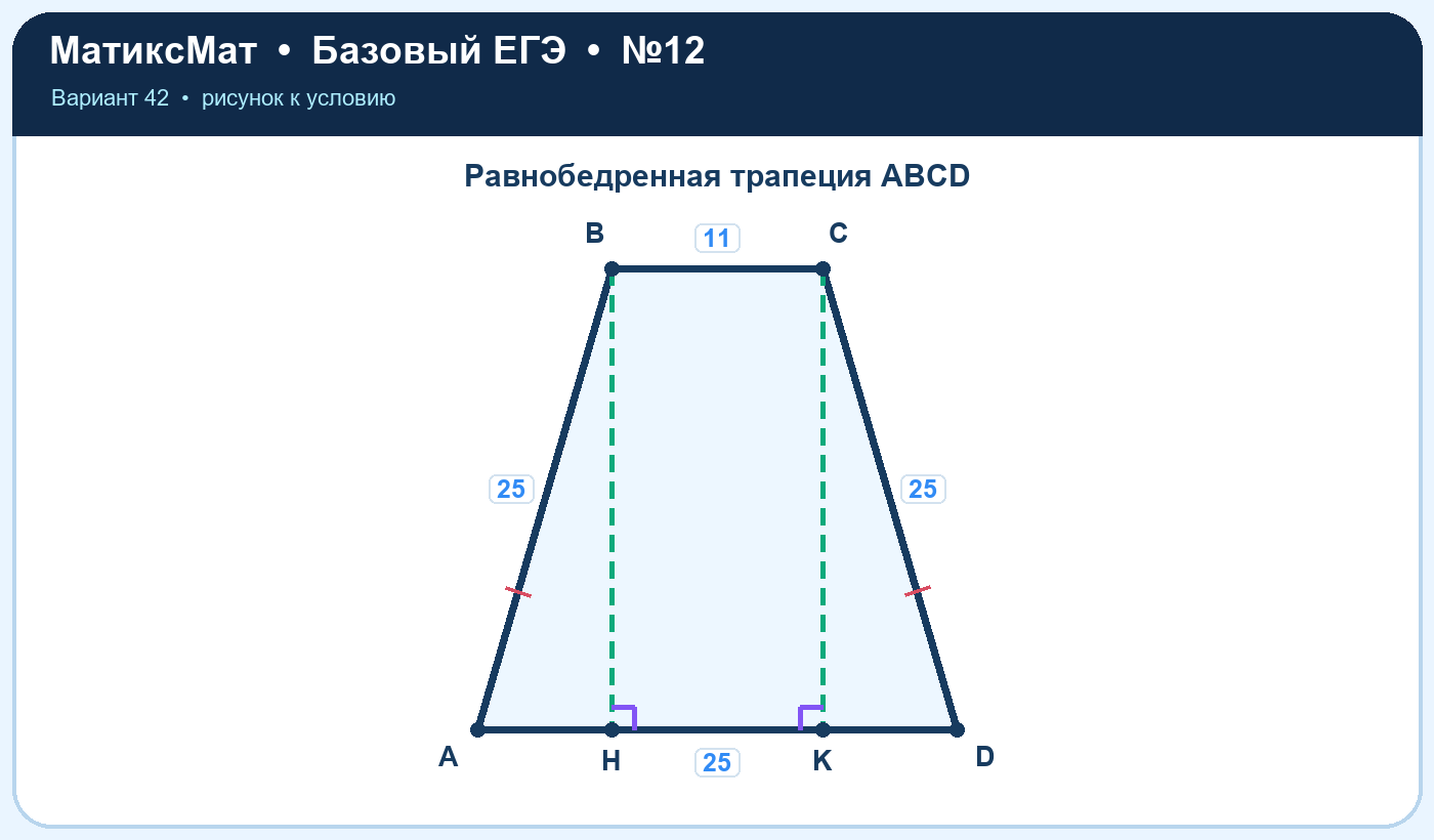 Рисунок к задаче 42, ЕГЭ БАЗА задание 12
