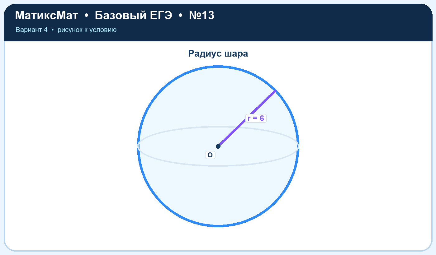 Рисунок к задаче 4, ЕГЭ БАЗА задание 13