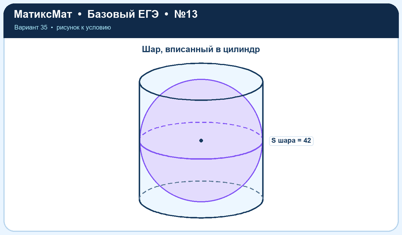 Рисунок к задаче 35, ЕГЭ БАЗА задание 13
