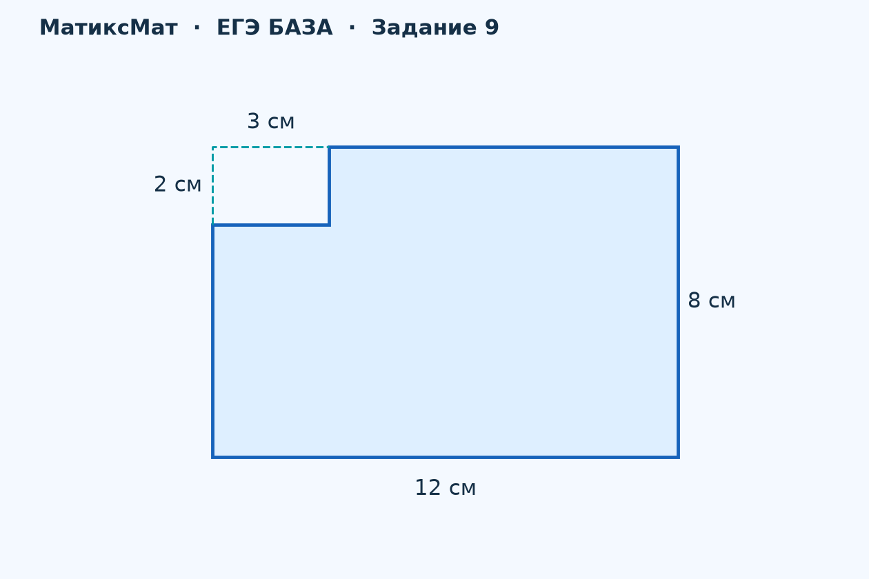 Рисунок к задаче 6, ЕГЭ БАЗА задание 9