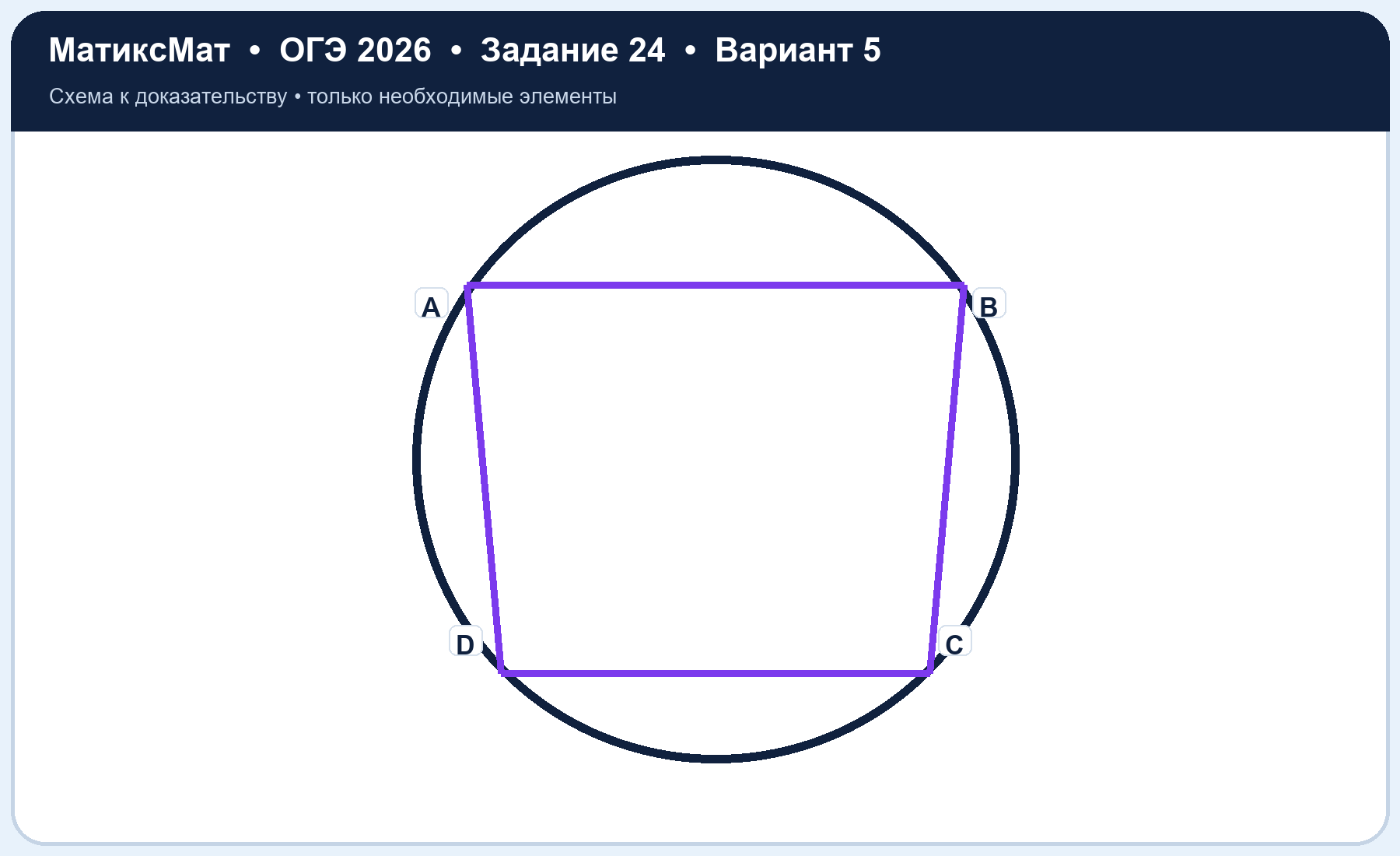 Рисунок к задаче 5, ОГЭ задание 24