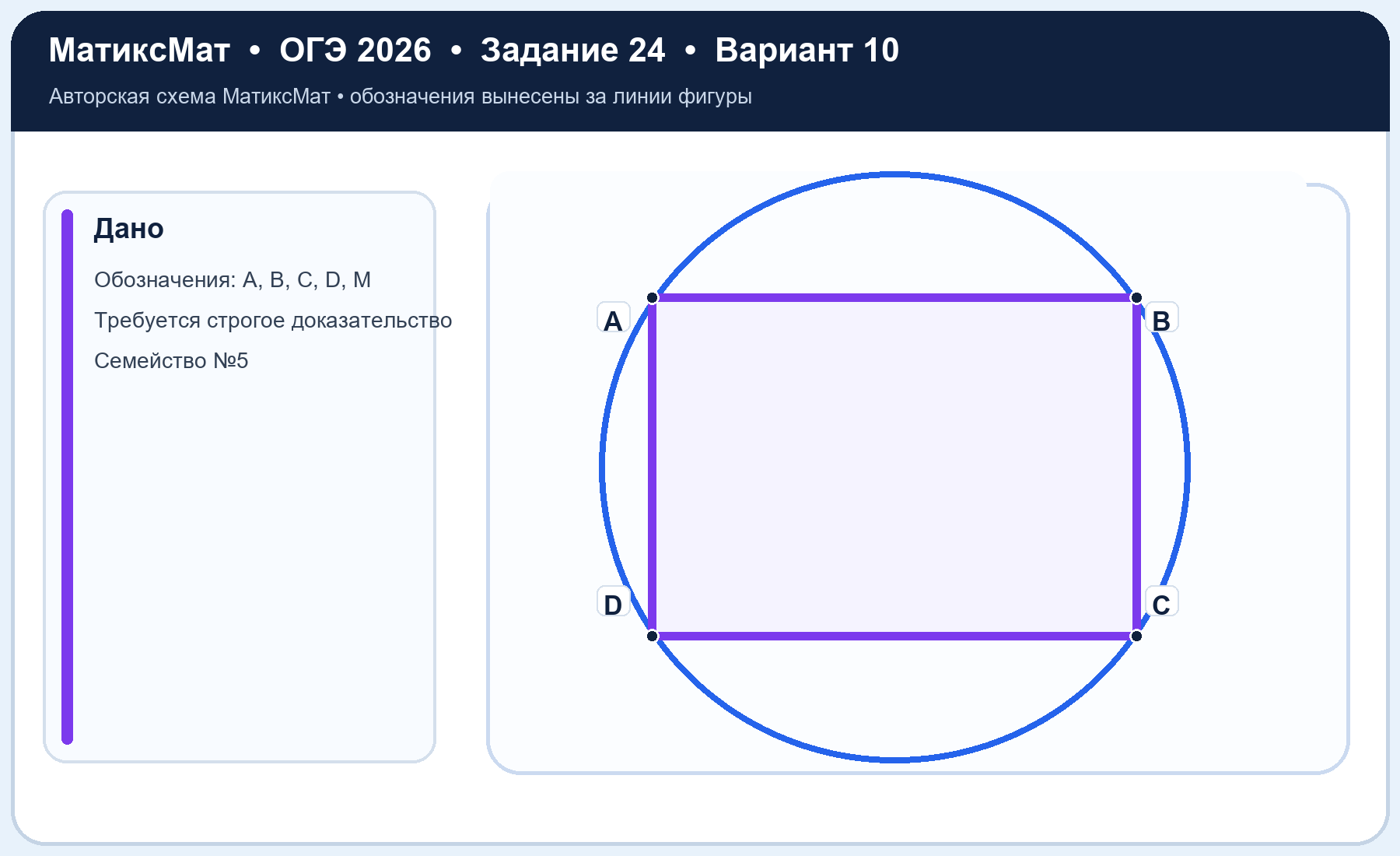 Рисунок к задаче 10, ОГЭ задание 24